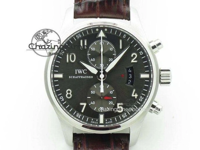 MIROTIME 0317 Pilot Top Gun IW326901 M+F 1:1 Best Edition Black Dial on Black Rubber Strap A SportInspired 6999